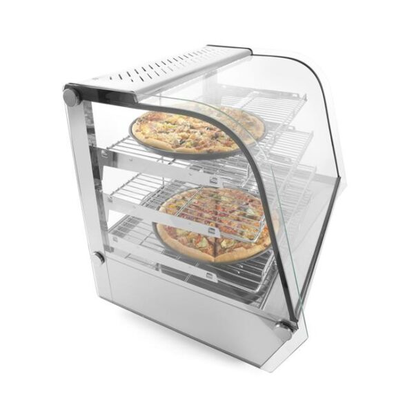 Nastavitelná topná vitrína, HENDI, 120 litrů, 230V/1100W, 685x575x(H)680mm - Image 8