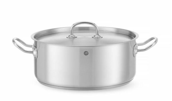 Nízký hrnec – s poklicí, HENDI, Kitchen Line, 1,5L, ø160x(H)75mm - Image 4