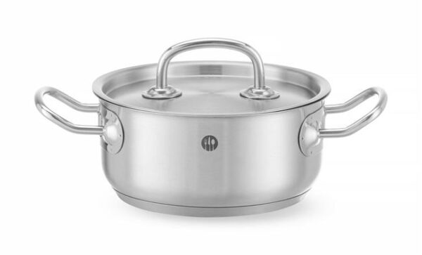 Nízký hrnec – s poklicí, HENDI, Kitchen Line, 4,9L, ø240x(H)110mm - Image 7