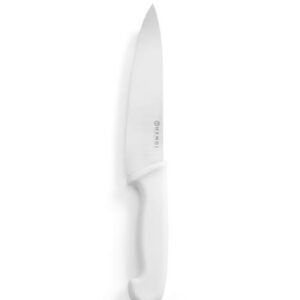 Nože HACCP bielej farby – na pečivo, mliečne výrobky a lahôdky, HENDI, Biela, (L)385mm