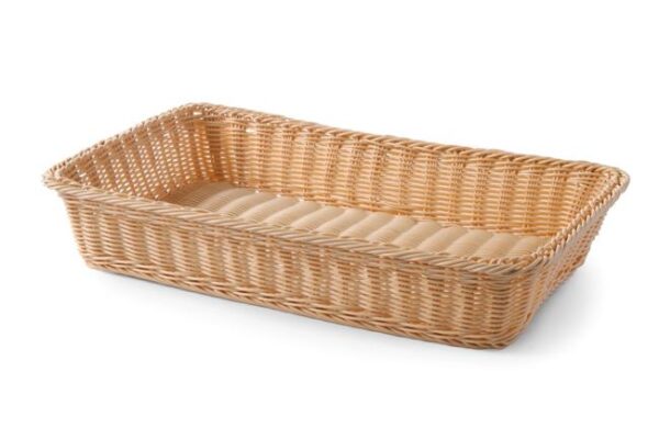 Obdĺžnikový kôš na pečivo GN 1/1, HENDI, 530x320x(H)90mm