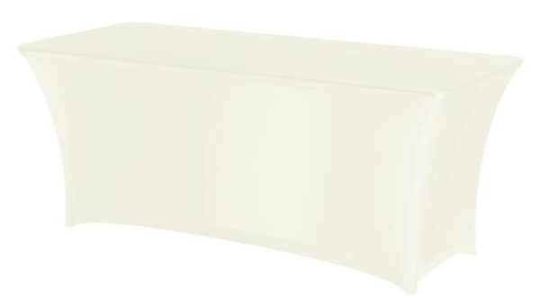 Obdĺžnikový obrus Symposium, HENDI, 810927, Biela, 1500x760x(H)730mm