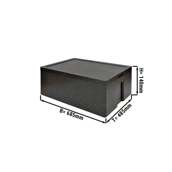 Termobox Maxi - 21,3 litru | Izolovaný box | Polystyrenový box | Polibox | Zahřívací box