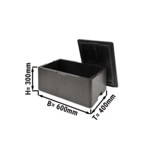 Termobox GN 1/1 - 45,4 litru | Izolovaný box | Polystyrenový box | Polibox | Zahřívací box