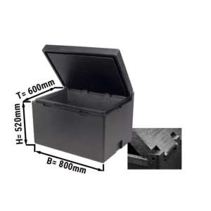 Nákladní box - 120,2 litru | Termobox | Izolovaný box | Polystyrenový box | Polibox | Zahřívací box