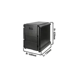 Porter Maxi - 128,1 litrů | Termobox | Izolovaný box | Polystyrenový box | Polibox | Zahřívací box