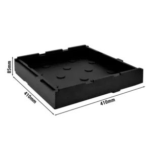 Základna nebo víko Single Pizza System rozm. 410 x 410 x 85 mm | Termobox | Ohřívací box | Izolovaný box