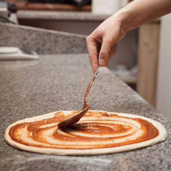 Chladící stůl na pizzu PREMIUM - 1600x800mm - se 2 dvířky a 3 zásuvkami - Image 2
