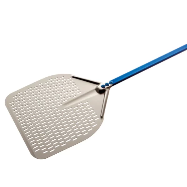 Lopata na pizzu z hliníku - 45 cm - perforovaná - Image 4