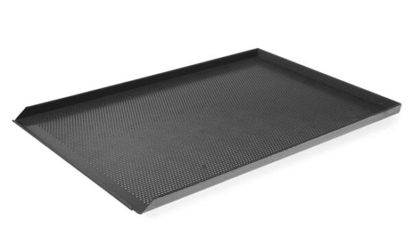 Perforovaný plech na pečenie – 3 steny, HENDI, 600x400mm