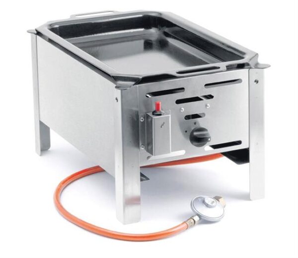 Plynová pánev Bake-Master Mini, HENDI, 5,8kW, 340x540x(H)300mm - Image 2