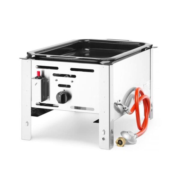 Plynová pánev Bake-Master Mini, HENDI, 5,8kW, 340x540x(H)300mm - Image 3