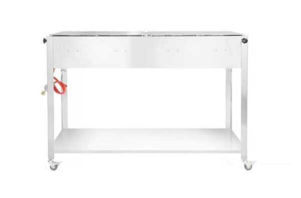 Plynový gril Grill-Master Quattro, HENDI, 22kW, 1330x600x(H)920mm - Image 2