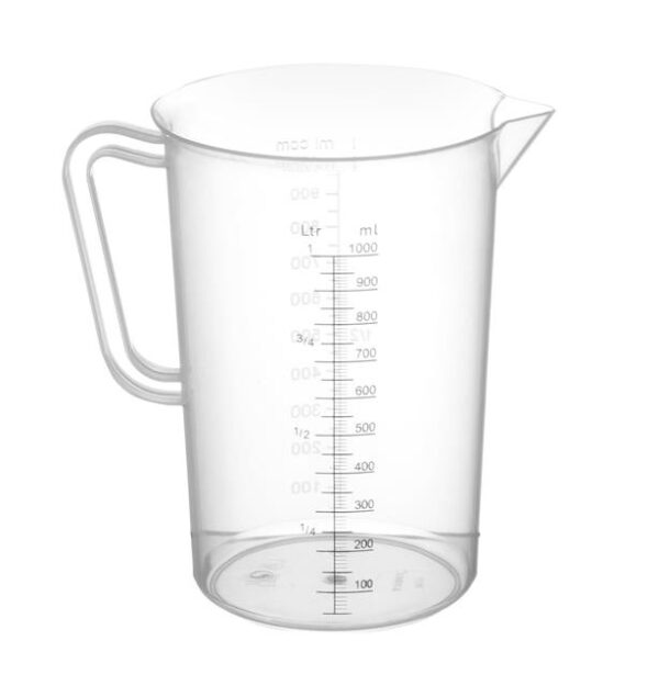 Polypropylenová odměrka, HENDI, 0,5L, ø90x(H)140mm - Image 2