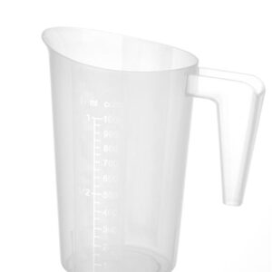 Polypropylénová stupňovaná odmerka, HENDI, 0,5L, ø95x(H)136mm