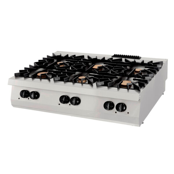 Plynový vařič Premium 6 hořáků - 48 kW | Maxima 09398519