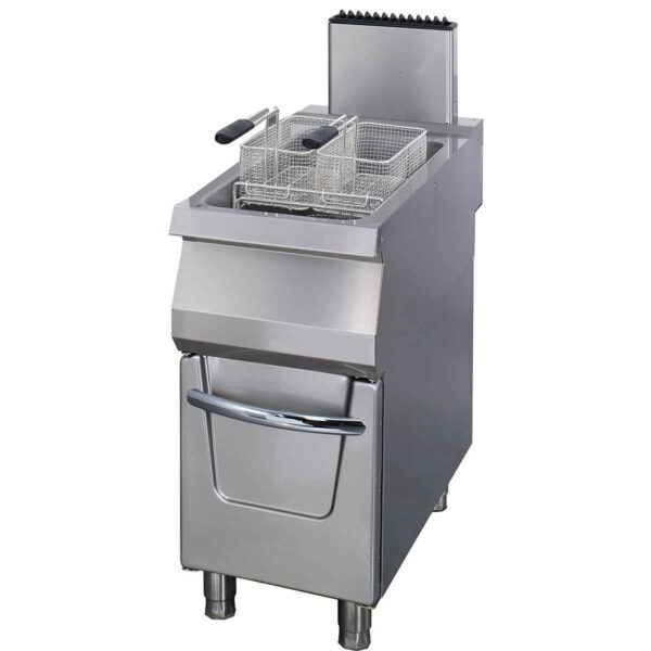 Plynová fritéza s kohoutkem Premium – 22 L | Maxima 09398605