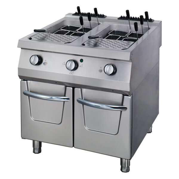 Plynový vařič těstovin Premium dvojitý - 36 kW | Maxima 09398616 - Image 2