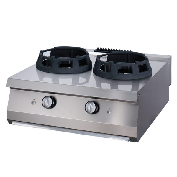 Plynový WOK hořák dvojitý Premium – 28 kW | Maxima 09398546
