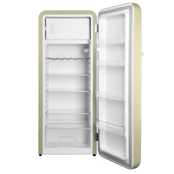 GASTRO COOL | Retro chladnička - 300 litrů - 1 dvířka - Krémová - Image 4
