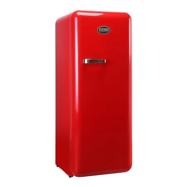 GASTRO COOL | Retro chladnička - 300 litrů - 1 dvířka - červená - Image 6