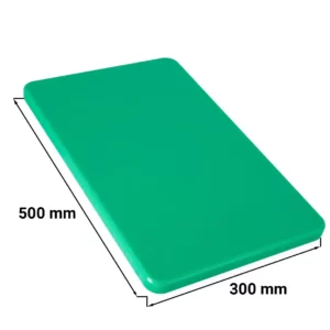 Krájecí prkénko - 30 x 50 cm - tloušťka 2 cm - zelená