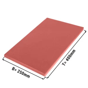 Prkénka na krájení - 25 x 40 cm - tloušťka 2 cm - hnědá