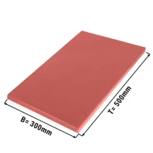 Prkénka na krájení - 30 x 50 cm - tloušťka 2 cm - hnědá