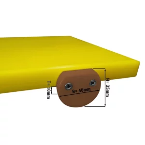Zátka na krájení desky - hnědá