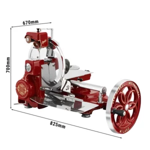 BERKEL | Setrvačníkový stroj B114 - Čepel: Ø 319mm - Červená