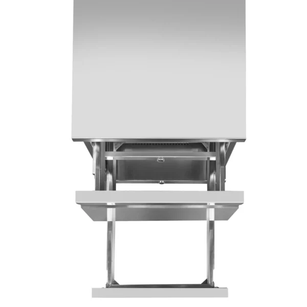 Zásuvková skříňka - nerez - 400x660mm - 2 zásuvky - Image 6