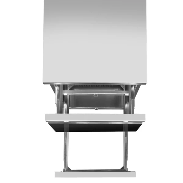 Zásuvková skříňka - černá titanová - 400x660mm - 2 zásuvky - Image 9