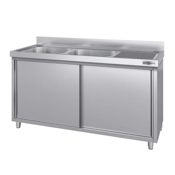 Dřezová skříňka ECO - 1400x700mm - se 2 umyvadly vlevo - Image 3