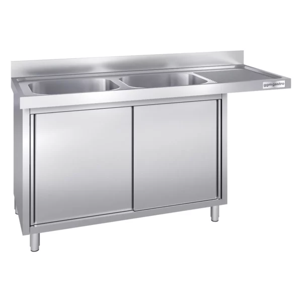 Dřezová skříňka k myčce nádobí 2000x600mm - se 2 umyvadly vlevo - Image 5