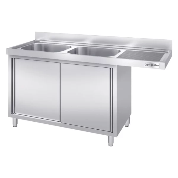 Dřezová skříňka k myčce nádobí 2000x600mm - se 2 umyvadly vlevo - Image 4