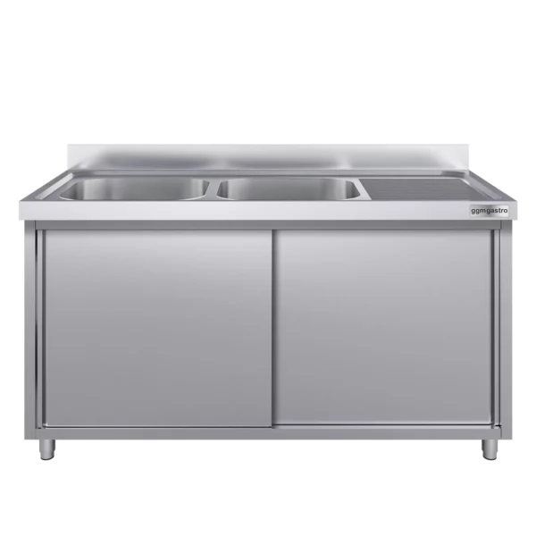 Dřezová skříňka ECO - 1600x700mm - se 2 umyvadly vlevo - Image 4