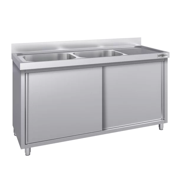 Dřezová skříňka ECO - 1800x700mm - se 2 umyvadly vlevo - Image 6
