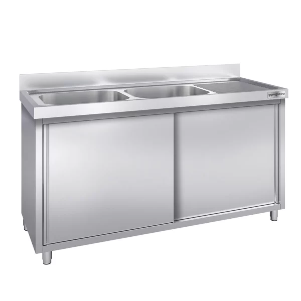 Dřezová skříňka PREMIUM - 1800x700mm - se 2 umyvadly vlevo - Image 5