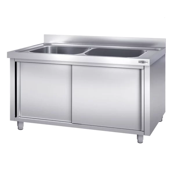 Skříňka na mytí hrnců - 1400x700mm - s 1 umyvadlem - Image 5