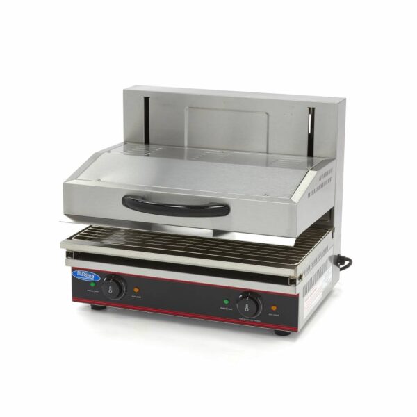 Maxima Deluxe Salamander Gril s výtahem – 590×320 mm | 09300062 - Image 5