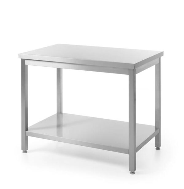 Samostatný stůl s policí - montovaný, hloubka 700 mm, HENDI, Kitchen Line, 1200x700x(H)850mm - Image 3