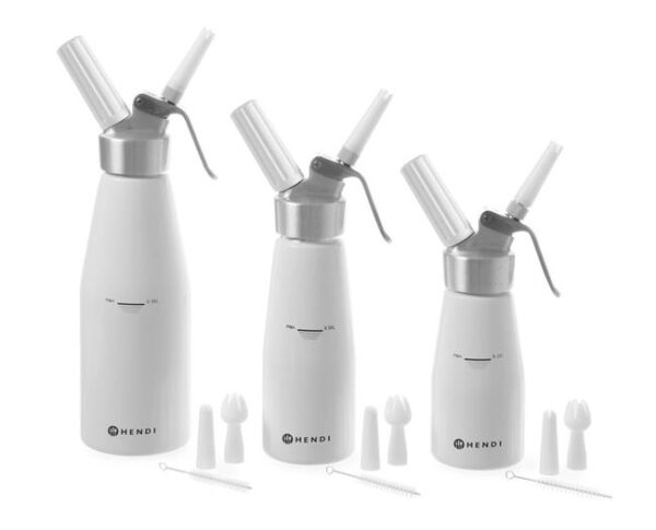 Sifonová láhev na šlehačku, HENDI, Kitchen Line, 0,25L, ø80x(H)200mm - Image 2