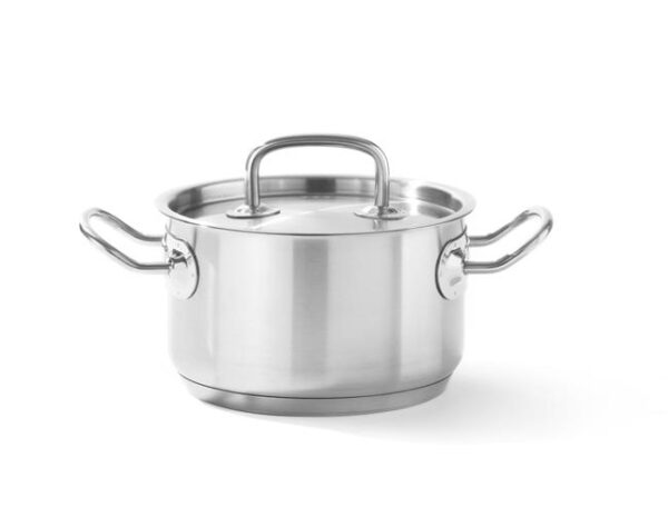 Střední hrnec – s poklicí, HENDI, Kitchen Line, 3,5L, ø200x(H)115mm - Image 2
