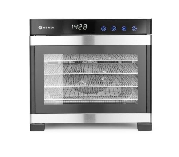 Sušička potravín, HENDI, Profi Line, 6 zásobníkov, 230V/650W, 342x485x(H)309mm