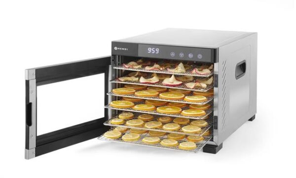 Sušička potravin, HENDI, Profi Line, 6 zásobníků, 230V/650W, 342x485x(H)309mm - Image 9