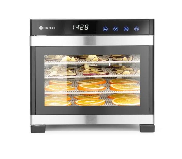 Sušička potravin, HENDI, Profi Line, 6 zásobníků, 230V/650W, 342x485x(H)309mm - Image 10
