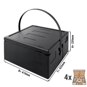 Termobox | Pizza box - na 4 pizzy Ø 35 cm
