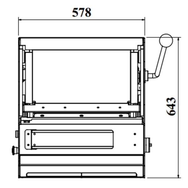 Stolní kráječ chleba - tloušťka plátku 10mm - 370 wattů - Image 4