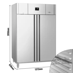 Mraznička PREMIUM - GN 2/1 - 1200 litrů - se 2 dveřmi