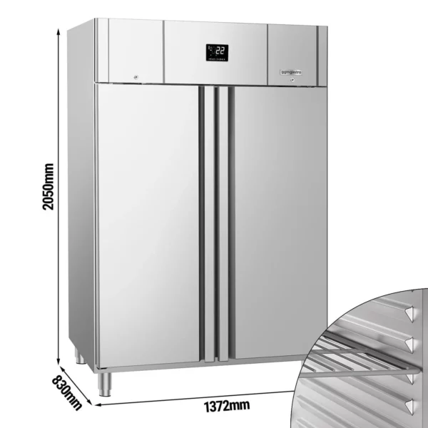 Mraznička PREMIUM - GN 2/1 - 1200 litrů - se 2 dveřmi